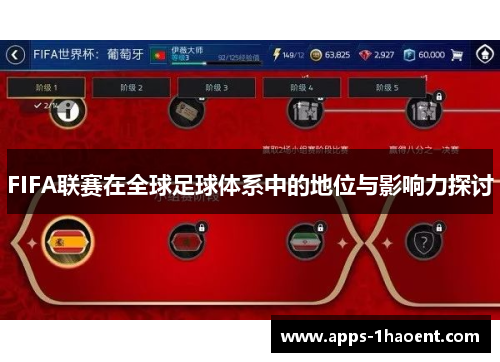 FIFA联赛在全球足球体系中的地位与影响力探讨