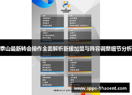 泰山最新转会操作全面解析新援加盟与阵容调整细节分析